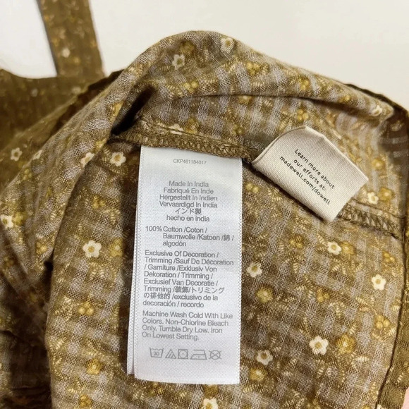 Madewell  Rosalie Tie-strap Tank Tops In Daisy Stitch - Picture 10 of 13